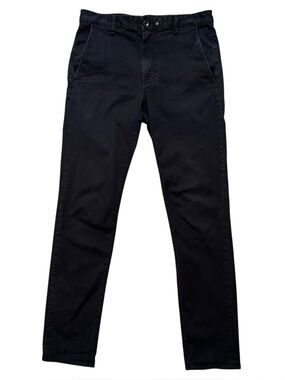 Rag & Bone Chino Pants Mens Size 31 Fit 2 Mid Rise Slim Stretch Navy Blue